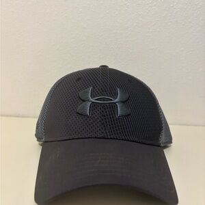 Under Armour Black and Gray Cap